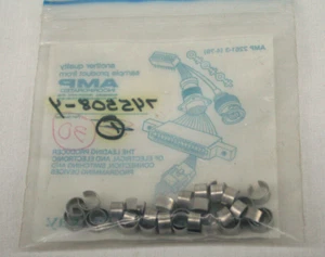 Menge 30 Amp/TE 745508-4 Split Ring Aderendhülse für AMPLIMITE Kabel Stecker Haube - Bild 1 von 5