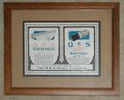 FRAMED QRS MUSIC COMPANY ADS ~ PLAYER ROLLS RADIO TUBES ARE BETTER READY 2 HANG!