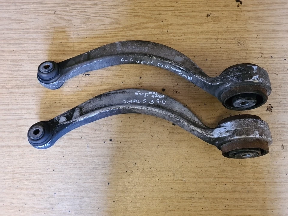 Jaguar S Type X202 V6 3.0 2005 gasolina brazos de control inferiores delanteros izquierdo derecho par Foto 1 de 4