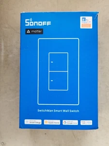 SONOFF Matter Smart Light Switch, 2.4GHz WiFi Light Switch, Smart Wall Switches - Picture 1 of 5