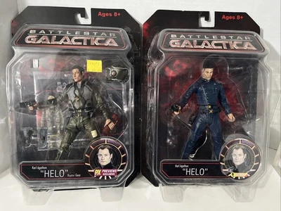 BATTLESTAR GALACTICA 钻石精选 6 英寸 KARL AGATON “HELO” 独家雕像套装 — 第 1/4 张图片