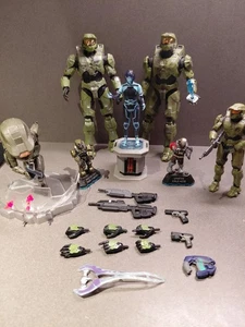 Lote de figuras halo jazwares Mega Blox Master Chief - Imagen 1 de 12
