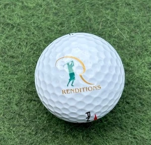 RENDITIONS GOLF CLUB LOGO DISPLAY GOLF BALL Davidsonville MD - Picture 1 of 2