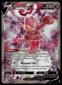 SWSH11: Lost Origin #178/196 Enamorus V (Full Art) - Picture 1 of 2