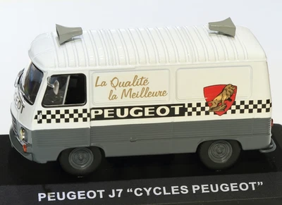 Furgone Peugeot J7 "Cycles Peugeot" Modellino in metallo scala 1:43 - Immagine 1 di 4