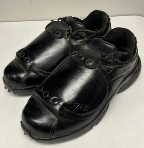Zapatos con placa de árbitro 3N2 para hombre M 9,5 EE cuero negro béisbol/softbol - Imagen 1 de 16