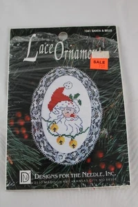 DESIGNS FÜR DIE NADELSPITZE ORNAMENT SET ~ WEIHNACHTEN #1241 WEIHNACHTSGLOCKE, KREUZSTICH - Bild 1 von 3