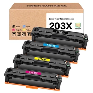 XXL Toner für HP 203A 203X CF540A CF540X Color Laserjet Pro M254dw M281fdw MFP  - Bild 1 von 8