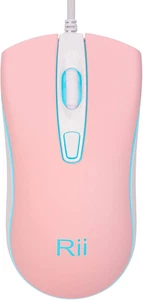 Rii Kabelgebundene Maus, USB Computermaus, RGB Optische Büromäuse für PC, Computer, Laptop - Bild 1 von 12
