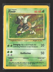 Pokemon 1999 Jungle Pinsir #9/64 - Picture 1 of 2
