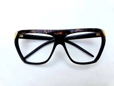 Gafas de sol Laura Biagiotti LB P37 negras cobre vintage marco solo Italia 627 Foto 1 de 4