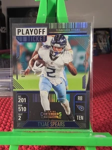2024 Contenders Football No.96 Tyjae Spears Playoff Ticket #029/199 - Picture 1 of 8
