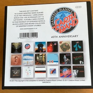 Manfred Man'S Earth Band 40Th Box Set Remaster Imported Edition - Picture 1 of 3