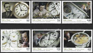 2020 Isle of Man Sg 2585/2590 Master Watchmakers of the Isle of Man MNH - Picture 1 of 2