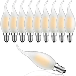 LED Lampe E14, dimmbar, Kerzenform, warmweiß, 2700K, 4W, Spannweite - Bild 1 von 1