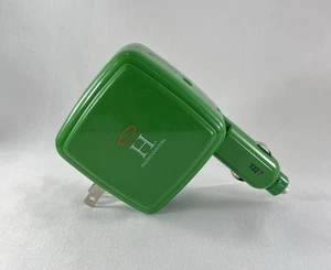 HALO Green Power Cube 3000 Built In Wall Plug, Car & USB Charger - Pocket Power - Picture 1 of 6