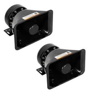High Performance Siren Speaker 100W-200W, 2-Piece, Compatible with Most Systems - Picture 1 of 7