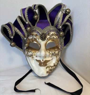 Venetian Mask Jester. Wall Hanging - Image 1 of 4