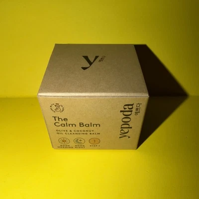 NIB YEPODA The Calm Balm Olive & Coconut Oil Cleansing Balm .52oz/15g - Image 1 of 4