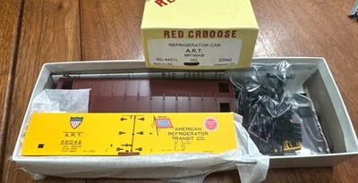 Red Caboose HO Kit #RC-4451c Refrigerator Car A. R. T. MP/Wabash 22042 NY - Image 1 of 4