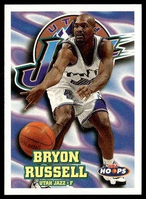 1997-98 Hoops Bryon Russell Utah Jazz #152 - Image 1 of 2