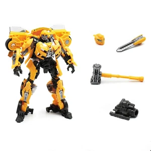 Transformation Toys Robot Car Bumble Bee Action Figure Anime Birthday Gift - Picture 1 of 6