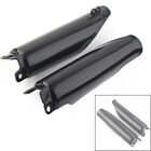 2Pcs Fork Guards Dust Protector Cover Fit Cr125r 250R Crf250r Crf450r Black