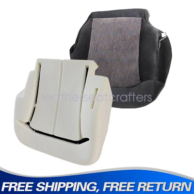 For 1999 2000 2001 2002 Chevy Silverado Driver Bottom Seat Cover & Foam Cushion Foto 1 de 4