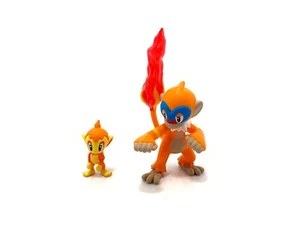 Figura de juguetes Bandai Toys World Pocket Monsters a escala Pokémon - Chimchar y Monferno - Imagen 1 de 6