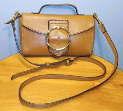 Tignanello Bolso de Mano Cuero Bandolera Marrón Monedero Foto 1 de 4