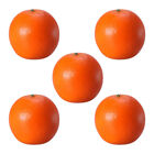Foam Orange Ornaments for Craft Projects or Tabletop Displays