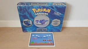 [GBA] BUNDLE POKEMON SAPPHIRE LIMITED EDITION SUPER PAK (PAL) - Imagen 1 de 22