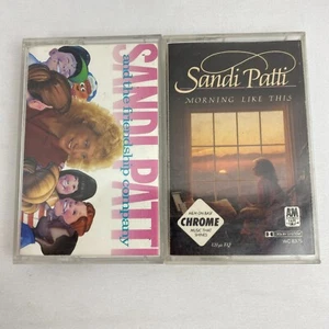 Lot Of 2 Sandi Patti Cassettes - The Friendship Company & Morning Like This - Picture 1 of 4