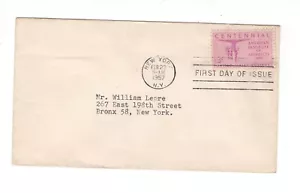 FDC cover USA 1957 New York American institute of architects - Picture 1 of 1