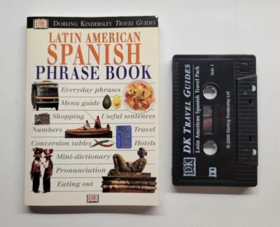 Latin American Spanish Phrase Book & Cassette Travel Pack - Image 1 of 4