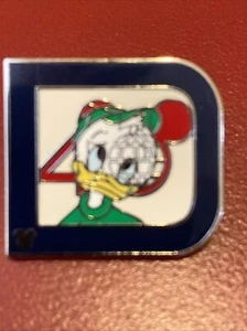Disney Hidden Mickey Classic 'D' Louie Pin Donald Nephew HM K - Picture 1 of 4