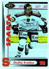 2001-02 Czech OFS Blue Inserts #19 Ondrej Kratena