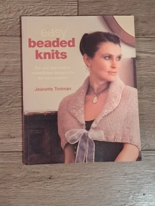 Easy Beaded Knits Jeanette Trotman knitting patterns Instructions - Imagen 1 de 8