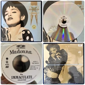MADONNA - The Immaculate Collection - 12” UK PAL Laserdisc (Japan Pressing) - Picture 1 of 5