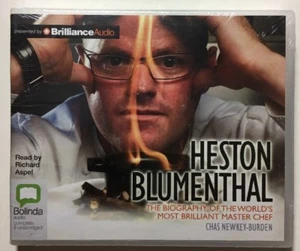 HESTON BLUMENTHAL by Chas Newkey-Burden, Audiobook on 7 CD's Unabridged - Foto 1 di 2
