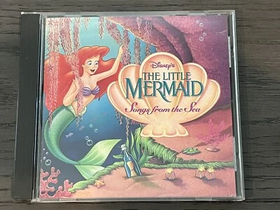 Disney's The Little Mermaid: Songs From The Sea MUSIC AUDIO CD Broken Jewel Case — 第 1/2 张图片