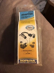Hopkins 47315 Towing Solutions 4 Wire Flat Adapter - Picture 1 of 2