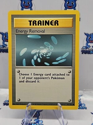 Energy Removal - 92/102 - Base Set - Pokemon - LP - Image 1 of 2