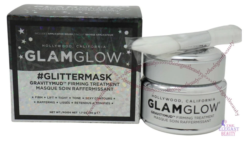 GLAMGLOW Glitter Mask Gravity Mud Firming Treatment 1.7oz.