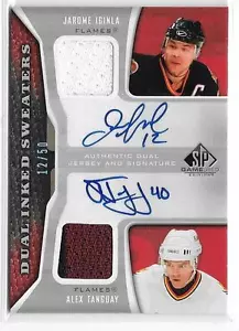 JAROME ORIGINAL / TANGUAY 2006/7 SPINKED SWEATERS AUTOGRAMM #12/50 -- TRIKOT# - Bild 1 von 1