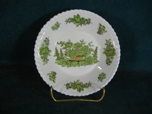 Copeland Spode Green Basket Bone China Fruit / Dessert Bowl(s) - Picture 1 of 3