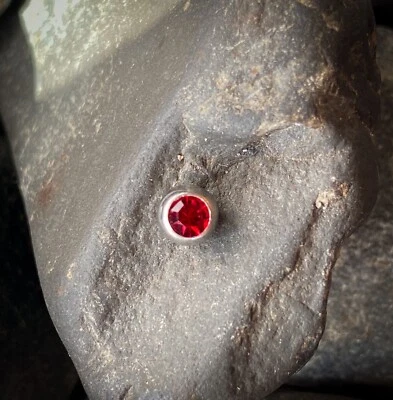 Body Jewelry Replacement Parts - 10pk 316L Surgical Steel Threaded CZ Gem Balls - Image 1 of 4