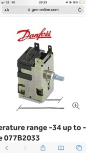 Danfoss Fridge & Freezer Thermostat 077B5224 Genuine - Picture 1 of 3