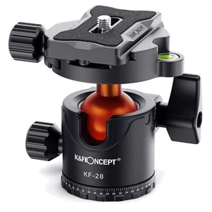 Kugelkopf Stativkopf Aluminium 10kg wasserwaage Kamera Slider Einbeinstativ - Bild 1 von 12