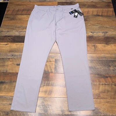 Pantalones de golf Travis Mathew Trevino para hombre 38 gris tiro medio elásticos nuevos  Foto 1 de 4